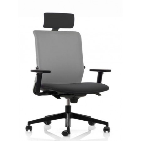 FAUTEUIL DE BUREAU " LIGNE S " ANTHRACITE/TET