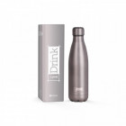 BOUTEILLE THERMIQUE 500ML GRIS METALLISE