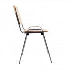 CHAISE VISITEUR BOIS