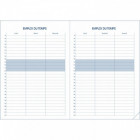 AGENDA 12X17 TEXTAGENDA Impala bleu océan