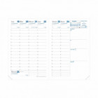 Agenda Affaires Colette 10x15 jaune mout 0041415Q