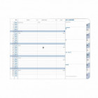 AGENDA 10X15 PLAIN IMPALA NOIR