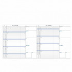 AGENDA 7.5X14 MINIBEST IMPALA NOIR