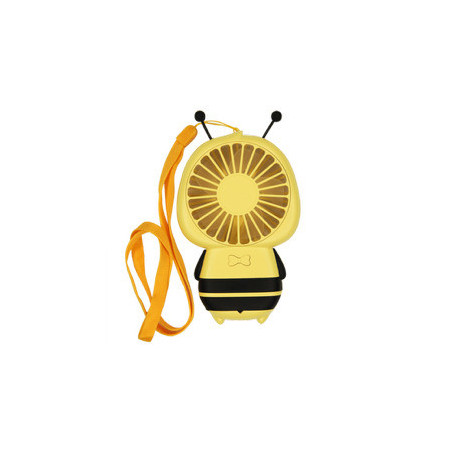 MINI-VENTILATEUR ABEILLE JAUNE