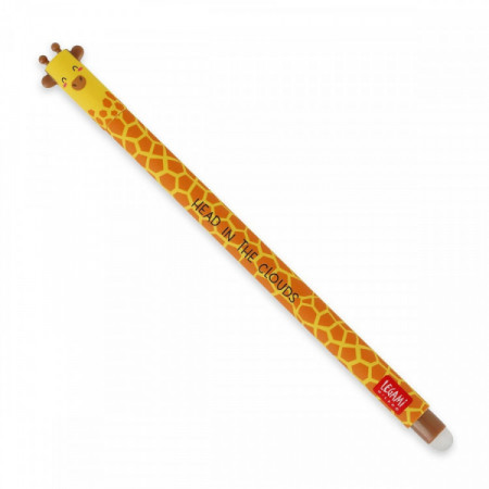 Stylo A ENCRE GEL effacable GIRAFFE