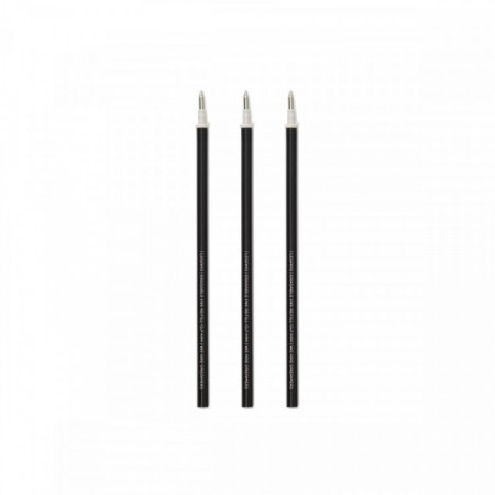 3 RECHARGE STYLO A ENCRE GEL BLACK