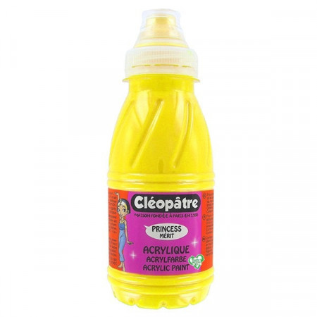 PEINTURE ACRYL PRINCES JAUNE DORE 250ML