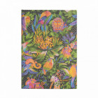 Agenda semainier 12x17,5cm Jungle Midi