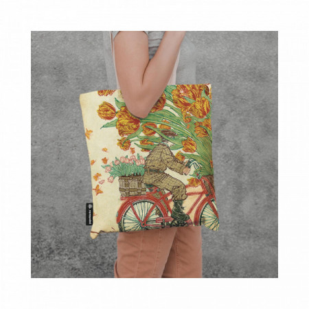 Sac la vie avec Yuko Printemps Orange