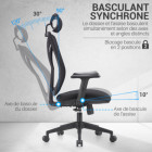 FAUTEUIL BUREAU HOMAN