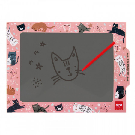 Ardoise magique chat