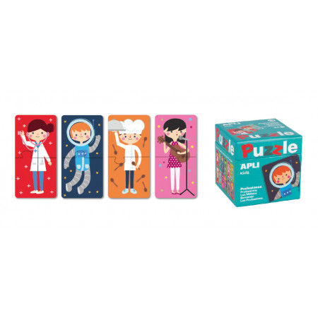 Puzzle Cubes Les Professions