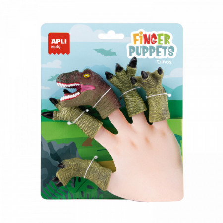 Figurine marionnette à doigt T REX