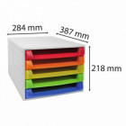 Module class. The Box Linicolor Arlequin