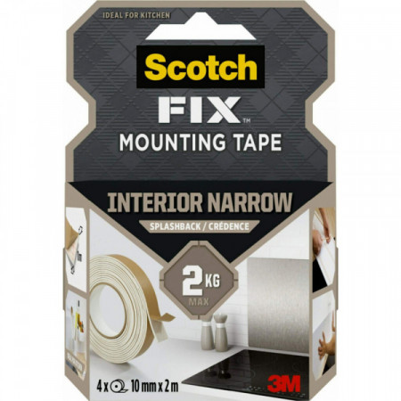 Ruban SCOTCH-FIX CREDENCE 10mmx2m