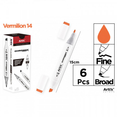 MARQU. CHROMAX CRÉAT. DBL PTE 14 VERMILLON