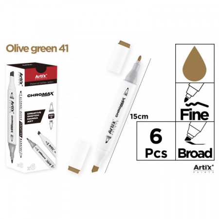 MARQU. CHROMAX CRÉAT. DBL PTE 41 VERT OLIV