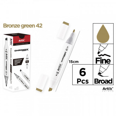 MARQU. CHROMAX CRÉAT. DBL PTE 42 VERT BRZE