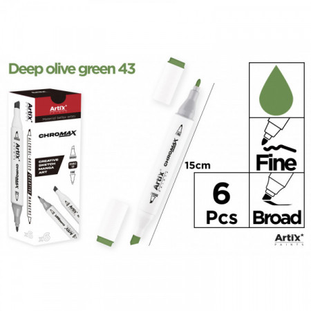 MARQ CHROMAX CRÉAT. DBL PTE 43 DEP OLIV VE