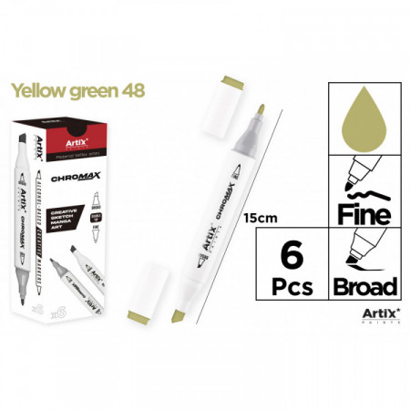 MARQU. CHROMAX CRÉAT. DBL PTE 48 JAU VERT