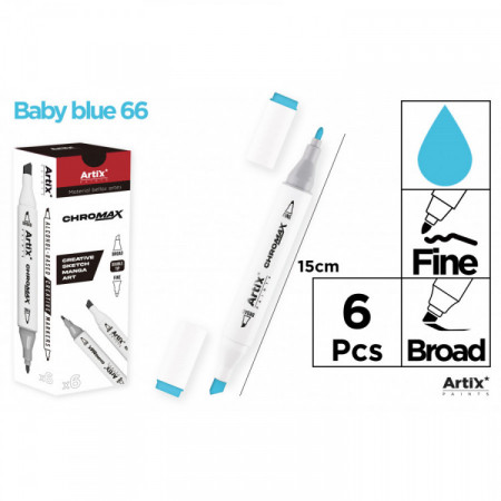 MARQ CHROMAX CRÉAT. DBL PTE 66 BLEU BABY