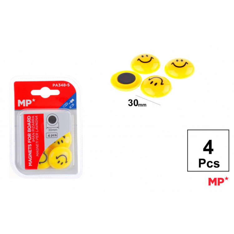 AIMANT POUR TABLEAU VISAGE SOURIRE 4U