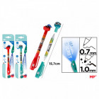 STYLO MAGIC SECRET 2EN1 PTE 0,7MM DINOS.