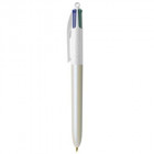 STYLO BIC 4 COULEURS PEARL