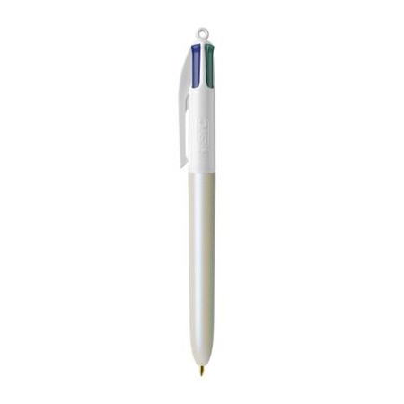 STYLO BIC 4 COULEURS PEARL
