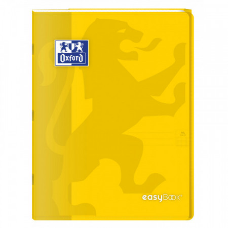 CAHIER EASYBOOK 24X32 96P SEYES JAUNE