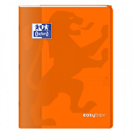 CAHIER EASYBOOK 24X32 96P SEYES ORANGE