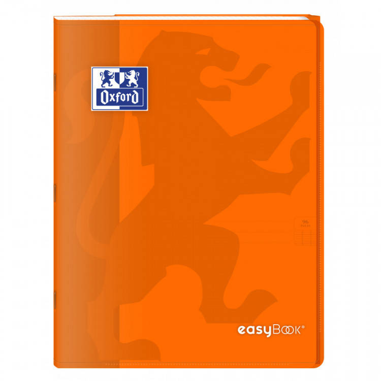 CAHIER EASYBOOK 24X32 96P SEYES ORANGE