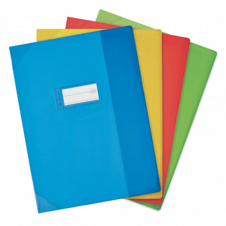 Protège cahier OXFSTLIN A4 ass transl