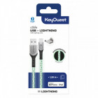 Câble Lightning Phospho 3A 1,20m KEYOUEST