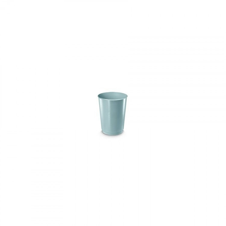 CORBEILLE PAPIER GRD CAP VERT D'EAU 40L