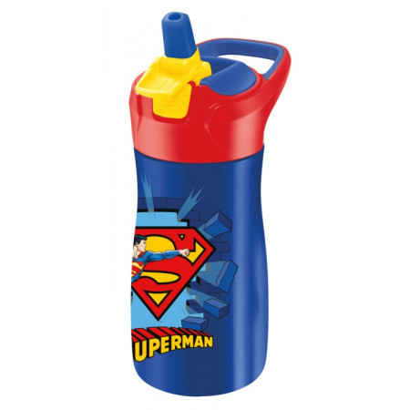 GOURDE INOX SIMPLE PAROI 430ML SUPERMAN