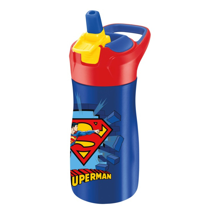 GOURDE INOX SIMPLE PAROI 430ML SUPERMAN