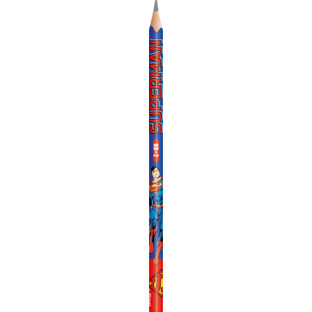 CRAYON GRAPHITE EXTRU SUPERMAN HB BL X6