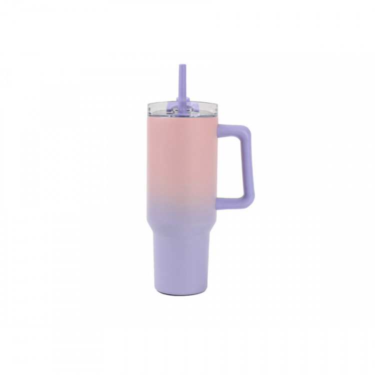 TASSE METALL. SFUM. ROSA/LILA 1200 ML
