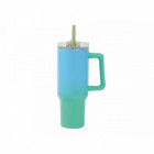 TASSE MET. SFUM. VERDE/AZZURRO 1200 ML