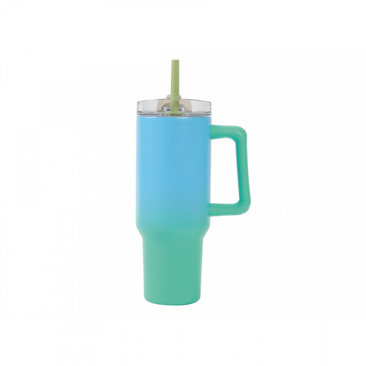 TASSE MET. SFUM. VERDE/AZZURRO 1200 ML