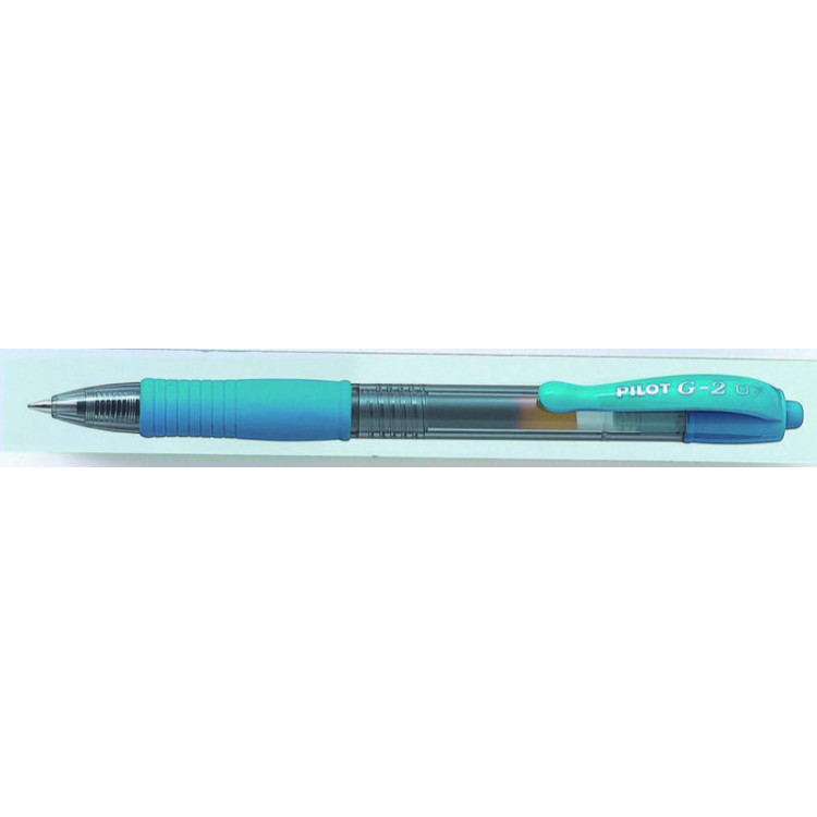 STYLO ROLLER ENCRE GEL - G-2 - 0,7mm - EPAISSEUR DE TRAIT - TURQUOISE