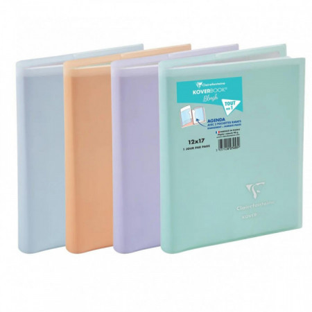 AGENDA KOVERBOOK blush pastel
