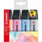 Poch x4 STABILO BOSS Pastel AB/BL/MA/GR