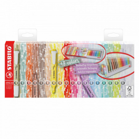 Pack x18 STABILO swing cool