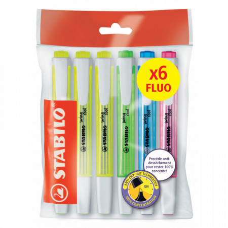 ECOPACK X6 STABILO SWING COOL FLUO