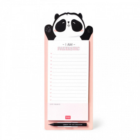 BLOC-NOTES MAGN. 60F DON'T FORGET PANDA