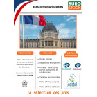 Urne électorale 1300 bulletins avec compteur – Plexiglass transparent et sécurisée