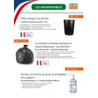 Urne électorale 1300 bulletins avec compteur – Plexiglass transparent et sécurisée