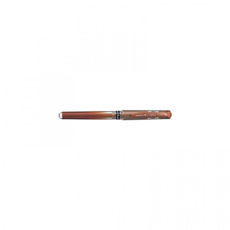Stylo roller à encre gel SIGNO Broad UM-153 - Bronze métallique